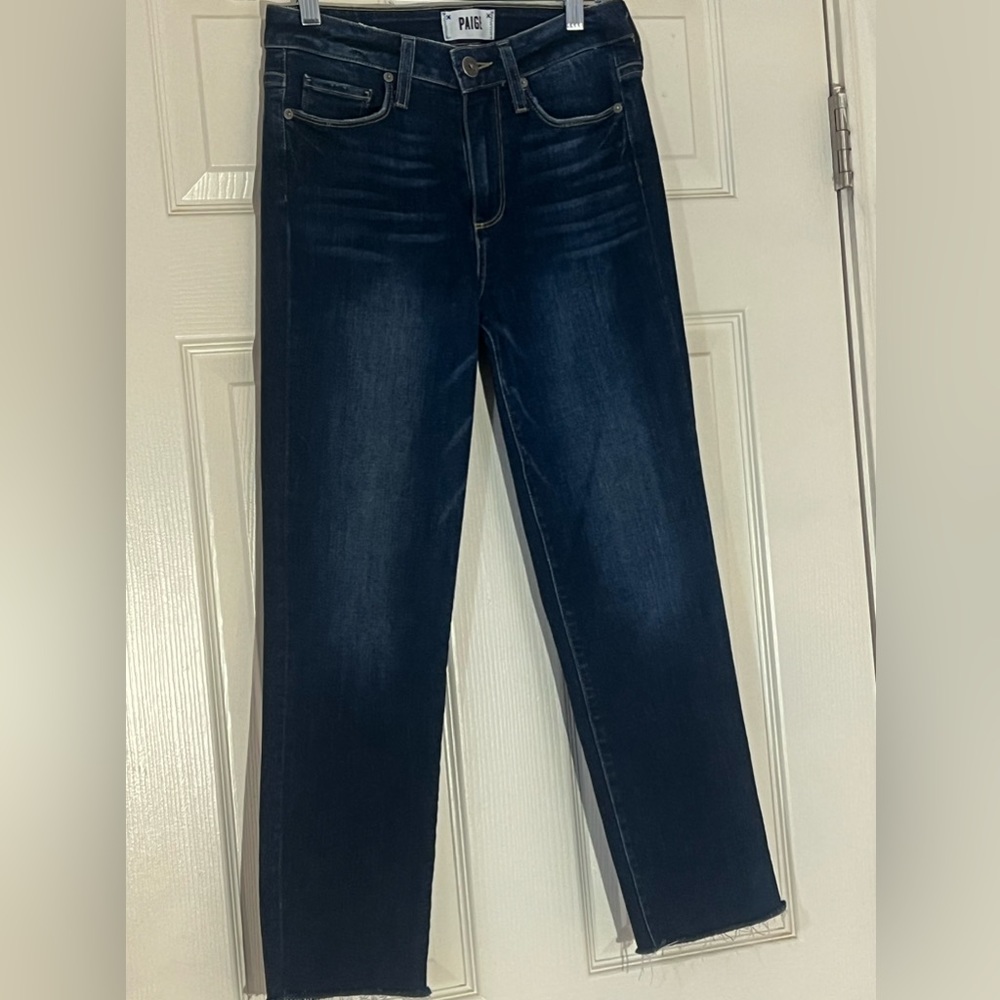 Paige Hoxton straight crop jeans